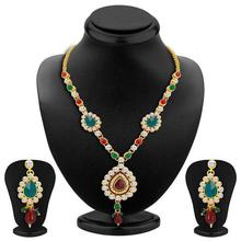 ShoStopper Exquisite Gold Plated Austrian Diamond Necklace