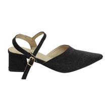 Black Ankle Strap Heels For Women