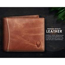 WildHorn Genuine Tan Crunch Men's Leather Wallet