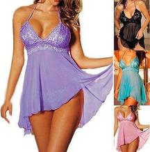 Sexy Plus Size Women Nightwear Sleepwear Babydoll Chemise Nightgowns Sleepshirts