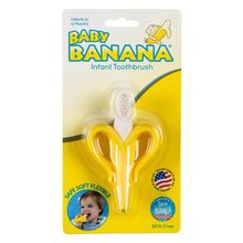 Banana Silicone Training Toothbrush Baby Teething Cleaning Toy Teething Baby Toothbrush Teether