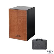 Hex HJ200LW Lacewood Cajon with Deluxe Bag