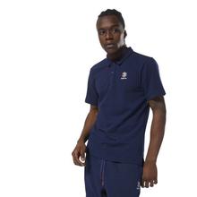 Kapadaa: Reebok Blue Classic Foundation Polo T-Shirt For Men – DH2072