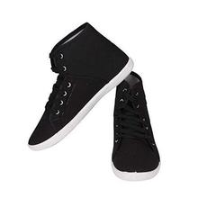 Tempo Women's Black Sneakers Shoes