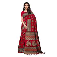 SALE -  ANNI DESIGNER Silk with Blouse Piece Saree