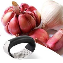 1pcs Stainless Steel Garlic Presses Manual Garlic Mincer