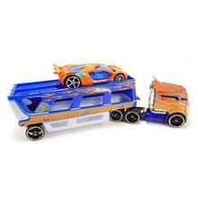 Hot Wheels Red/Blue City Road Rally Toy Car Set - BDW58/BDW51