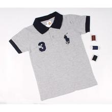 Polo T-shirt for Kids - grey