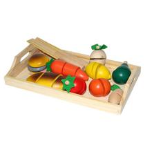 Multicolored Vegetable Cutting Board Toy Set For Kids