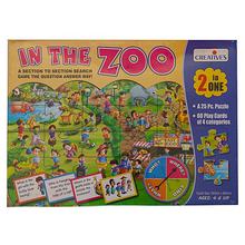 Creative Educational Aids In The Zoo Puzzle- Multicolored