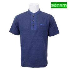 Sonam Gears Blue Linen Chakri Shirt (498)