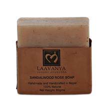 Laavanya Sandalwood & Rose Soap