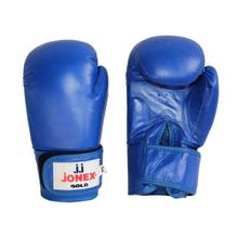 Red J.J Jonex Gold Moulded Boxing Gloves (1 Pair)