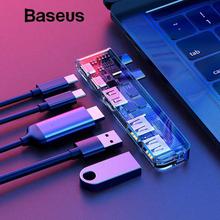 Baseus Type C USB 3.0 Adapter HUB for MacBook Pro 2016/2017/2018 Dual USB-C HUB Splitter HDMI Thunderbolt Dual USB 3.0 USB HUB