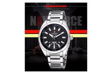 NaviForce NF9038 Date/Day Function Stainless Steel Watch