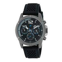 Fastrack Loopholes Analog Black Dial Men's Watch-3169QP01