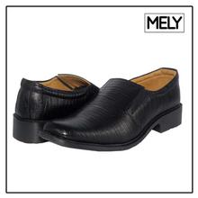 Mely Black Formal loafer Shoes For Kids