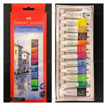 Faber-Castell Artist Acrylic Paint 9ML X 12 shades