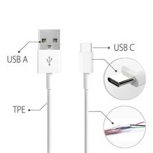 Good Quality 1M USB 3.1 Type C USB Cable Color White