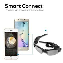 PTron Viki Bluetooth Headset Sunglasses For All SmartPhones (Black)