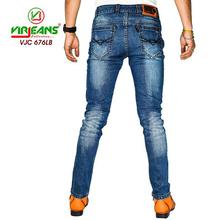 Virjeans Choose Denim Pant (VJC 676) (Inner Combat Design) Light Blue