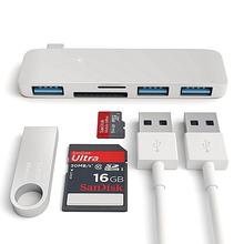 Satechi Type-C Pass Through USB Hub With USB-C Charging Port