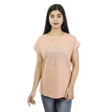 Abstract Printed T-Shirt For Women