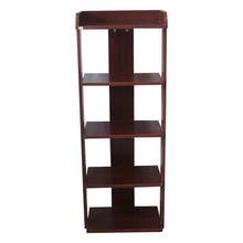 Dark Brown Open Design Shoe Rack