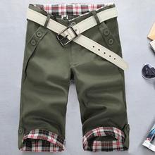 Men's casual shorts _ summer men's casual shorts plaid