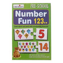 Creative Educational Aids Number Fun 123 Puzzle - Green