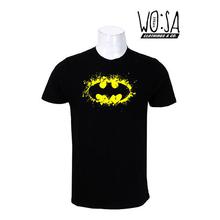 WO:SA "Batman" Print Black Unisex Tees