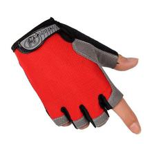 FEITONG Hot Half Finger Sports Gym Gloves Men Fitness Training Exercise Anti Slip Weight Lifting Gloves Body MountainBike Glove