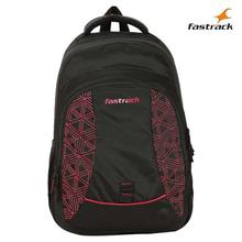 Black Printed Backpack For Men - A0806NBK01