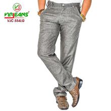 Virjeans Linen Pant for Men (VJC 554) Grey