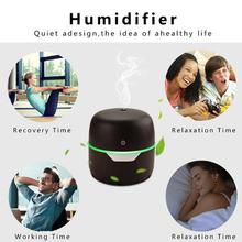 300ML Ultrasonic Air Humidifier Air Purifier USB Essential Oil