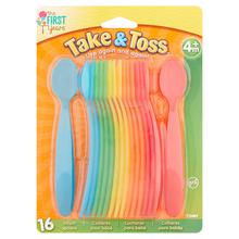 The First Year Take & Toss Reuseable Baby Feeding Spoon Set - Y1185