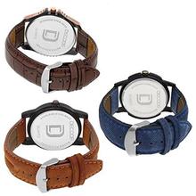 SALE- Decode Combo of 3 Analogue Multicolor Dial Mens and Boys Watches-Combo