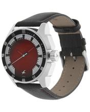 Red Dial Analog Watch