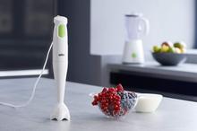 Braun Hand Blender Multiquick 1 450W With 600Ml Bpa-Free Beaker, Splashcontrol & Powerbell Technology MQ100 Soup White