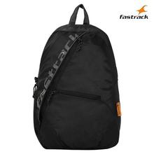 Black Textured Backpack For Men - AC034NBK02