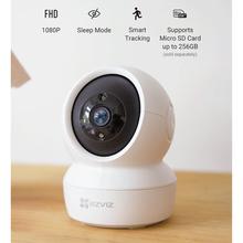 EZVIZ by Hikvision - H6c WiFi Indoor Home Smart Security Camera - 2 Way Talk 2MP HD - 360° Pan - Tilt - Night Vision - Motion Detection - White