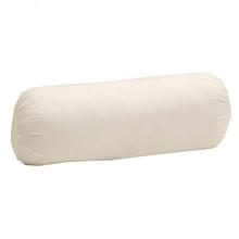 White Oval Bolster Pillow -(30*30 Inches)