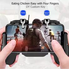 H5 Cooler Cooling Fan Gamepad Phone Controller Fire Hand Grip for PUBG Mobile