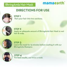 Mamaearth BhringAmla Hair Mask with Bhringraj & Amla for Intense Hair Treatment – 200 g
