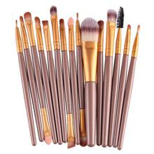 MAANGE Pro 15Pcs Makeup Brushes Set Eye Shadow Foundation