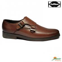 Dark Brown Double Monk-strap Formal Slip On Shoes For Men - (474.L)