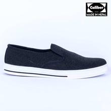 Caliber Shoes Black Casual Slip On Shoes For Men  - ( 332 )