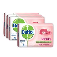 Dettol Skin care Soap pack of 4 (75gm)