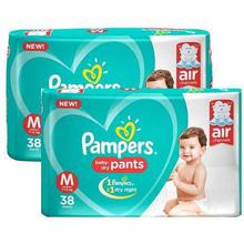 Pampers New Diapers Monthly Pack, Medium (76 Count)