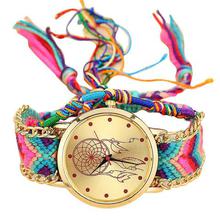 Reloj Mujer Handmade Braided Dreamcatcher Friendship